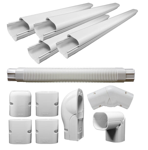 Pioneer Decorative PVC Line Cover Kit for Mini Split Air Conditioners & Heat Pumps