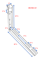 Pioneer Wall Mounting Bracket for 9K-36K Mini Split Condensers