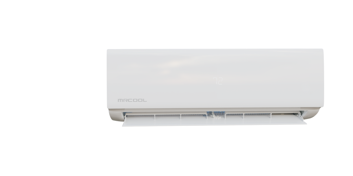 DIY Select 1st Gen - R454B - 18K BTU 230V White Wall Mounted Air Handler - with 13' Communication Cable