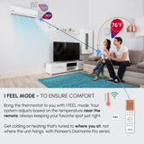 Pioneer® Diamante Pro™ 24,000 BTU 21 SEER2 230V High-Wall Ductless Mini-Split Air Conditioner Inverter Heat Pump with 16 Ft. Kit