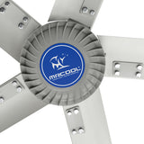 MRCOOL 16 Foot Diameter Commercial Fan - 5 Blades - 240V 60Hz 1 Phase - Gray