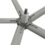 MRCOOL 16 Foot Diameter Commercial Fan - 5 Blades - 240V 60Hz 1 Phase - Gray