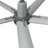MRCOOL 16 Foot Diameter Commercial Fan - 5 Blades - 240V 60Hz 1 Phase - Gray
