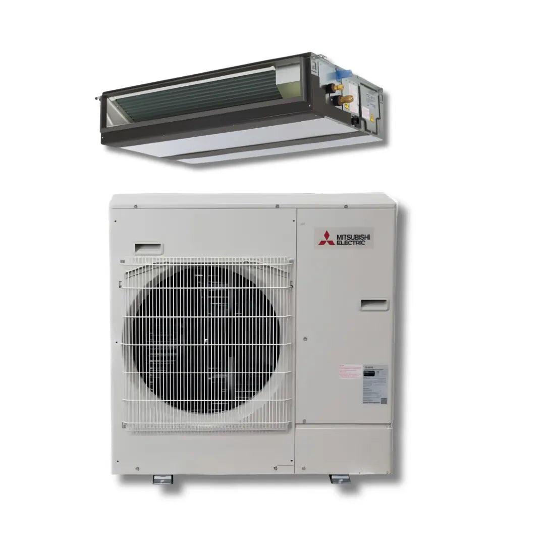 Mitsubishi PEAD-AA30NL PUZ-AH30NL 30,000 BTU 18.2 SEER2 Horizontal-Ducted Heat Pump System - R454B