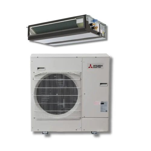 Mitsubishi PEAD-AA30NL PUZ-AH30NL 30,000 BTU 18.2 SEER2 Horizontal-Ducted Heat Pump System - R454B