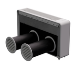 Pioneer 12,000 BTU Console Inverter Heat Pump, Through-the-Wall Monoblock Unit with No Outdoor Condenser, 230V