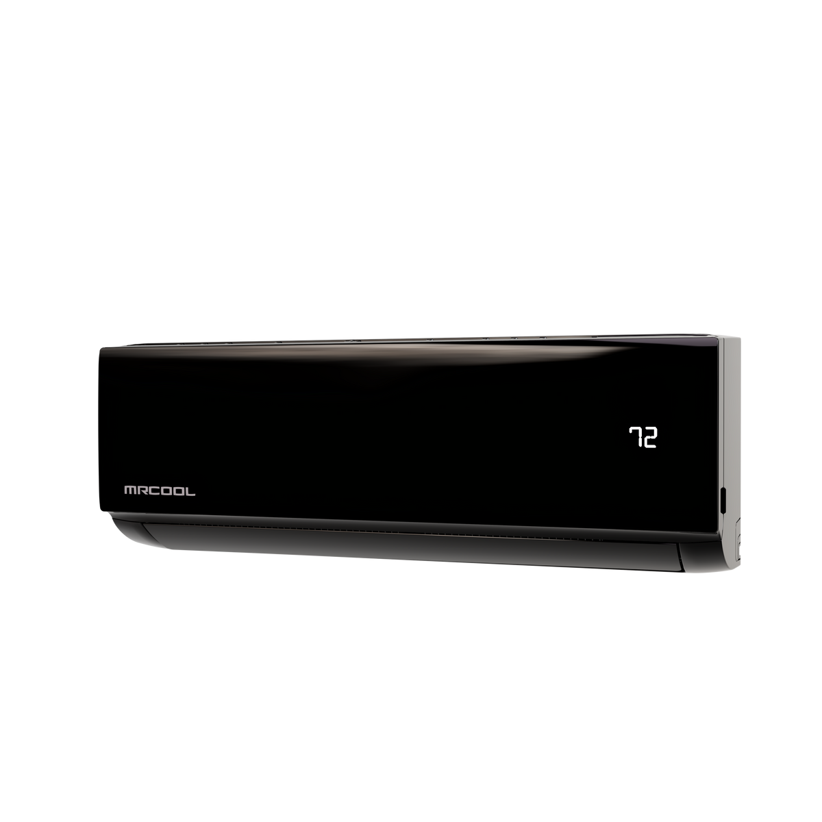 DIY Select 1st Gen - R454B - 12K BTU 115V Black Wall Mounted Air Handler - with 13' Communication Cable