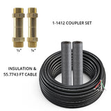 MRCOOL DIY 4th/5th Gen DIY COUPLER with 75ft DIY Pro Cable for 6k, 9k, 12k, 18k