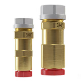 MRCOOL 3/8 No-Vac Coupler + 3/4 No-Vac Coupler