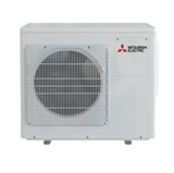 Mitsubishi 20,000 BTU (6K + 12K) GX-Series 20 SEER2 Dual Zone Wall Mount Mini Split Heat Pump System - R454B | 230V