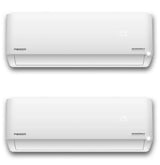 Pioneer 18,000 BTU (9K + 9K) 1.5-Ton Quantum Ultra 24 SEER2 Energy-Star 2 Zone Heat Pump 230V
