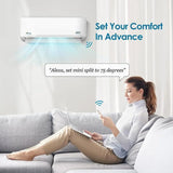 Senville LETO 12,000 BTU 21.2 SEER2 Single Zone Ductless Mini Split - 115V