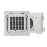 Senville 18,000 BTU 20 SEER2 Square Ceiling Cassette Air Conditioner - Heat Pump