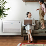 Senville AURA 24,000 BTU 20.4 SEER2 Floor Mounted Single Zone Ductless Mini Split - 230V - Energy Star