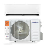Pioneer® Quantum Ultra™ 9,000 BTU 23 SEER2 230V High-Wall Ductless Energy-Star Mini-Split Air Conditioner Inverter Heat Pump Full Set