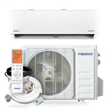 Pioneer® Quantum Ultra™ 23,000 BTU 23 SEER2 230V High-Wall Ductless Energy-Star Mini-Split Air Conditioner Inverter Heat Pump Full Set